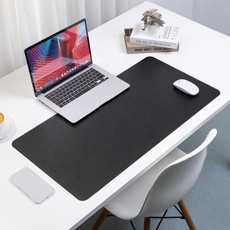 Custom PU Leather Desk Mat with Multiple Color Options detail