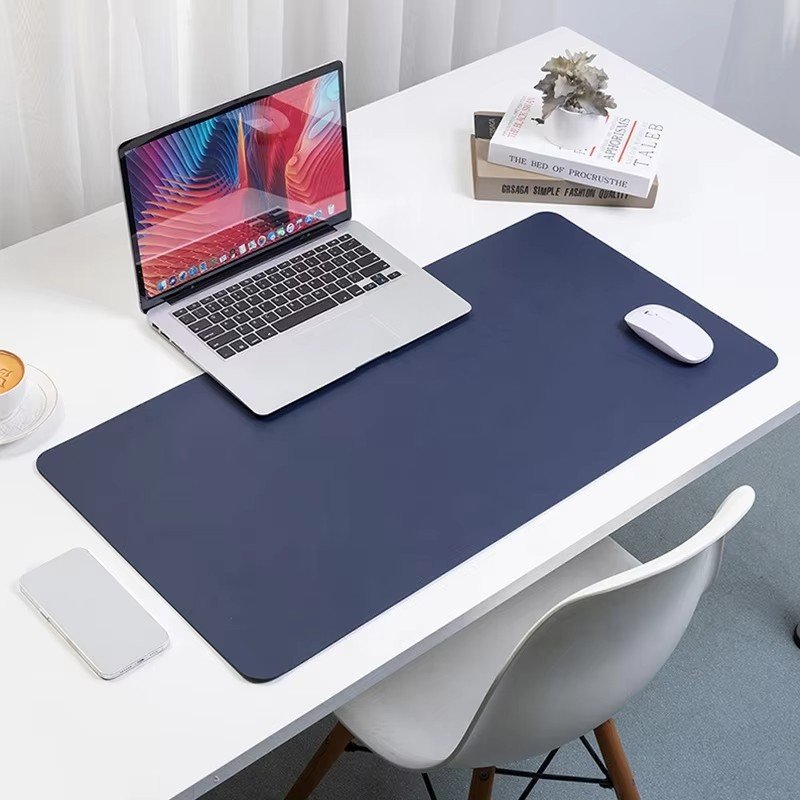 Custom PU Leather Desk Mat with Multiple Color Options detail