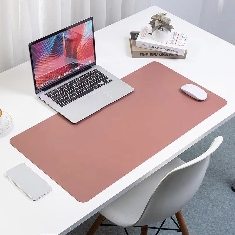 Custom PU Leather Desk Mat with Multiple Color Options