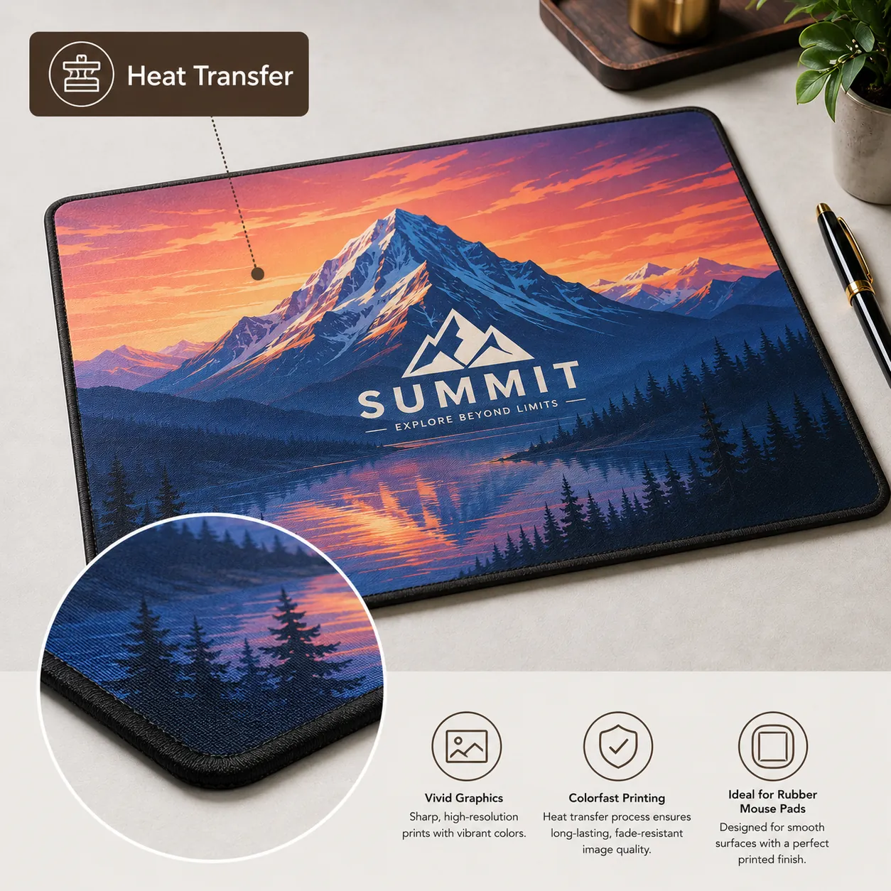 Heat Transfer for custom leather products