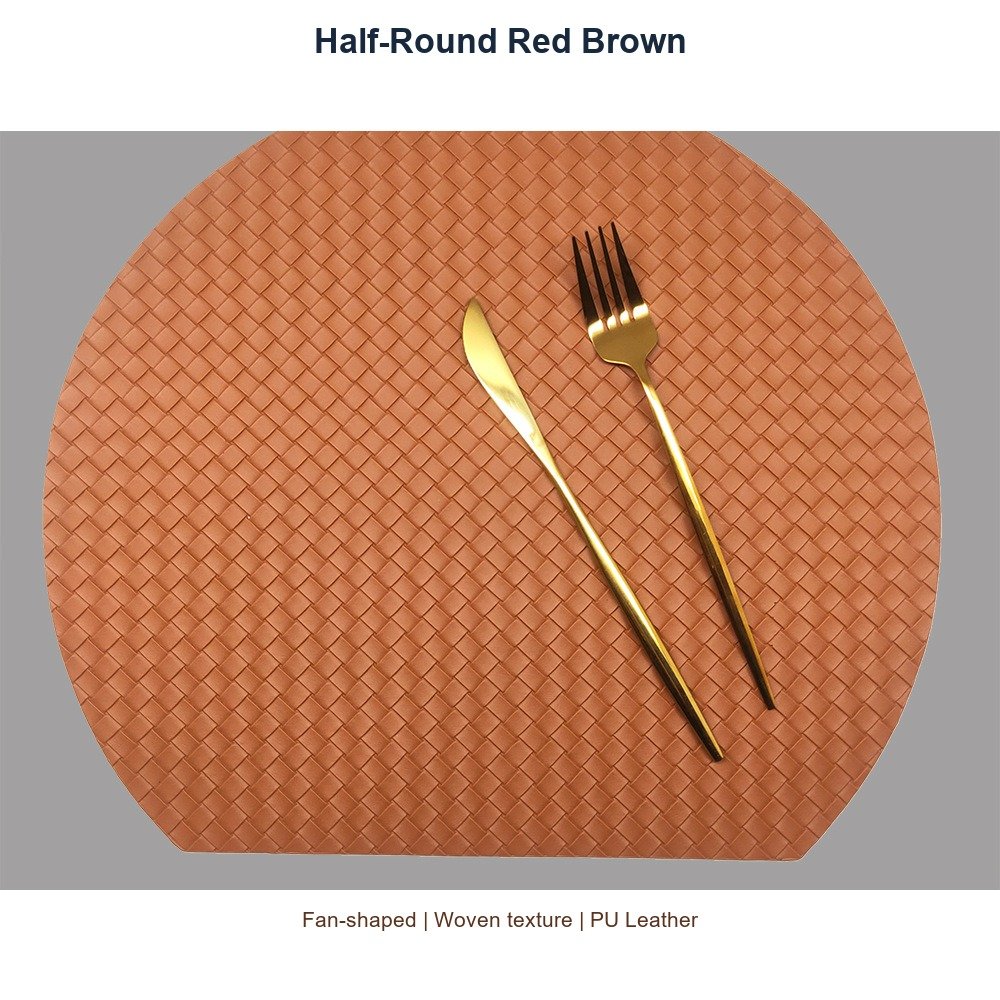 Half-Round Red Brown SKU
