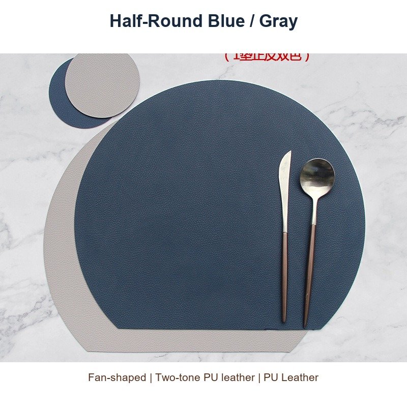Half-Round Blue / Gray SKU