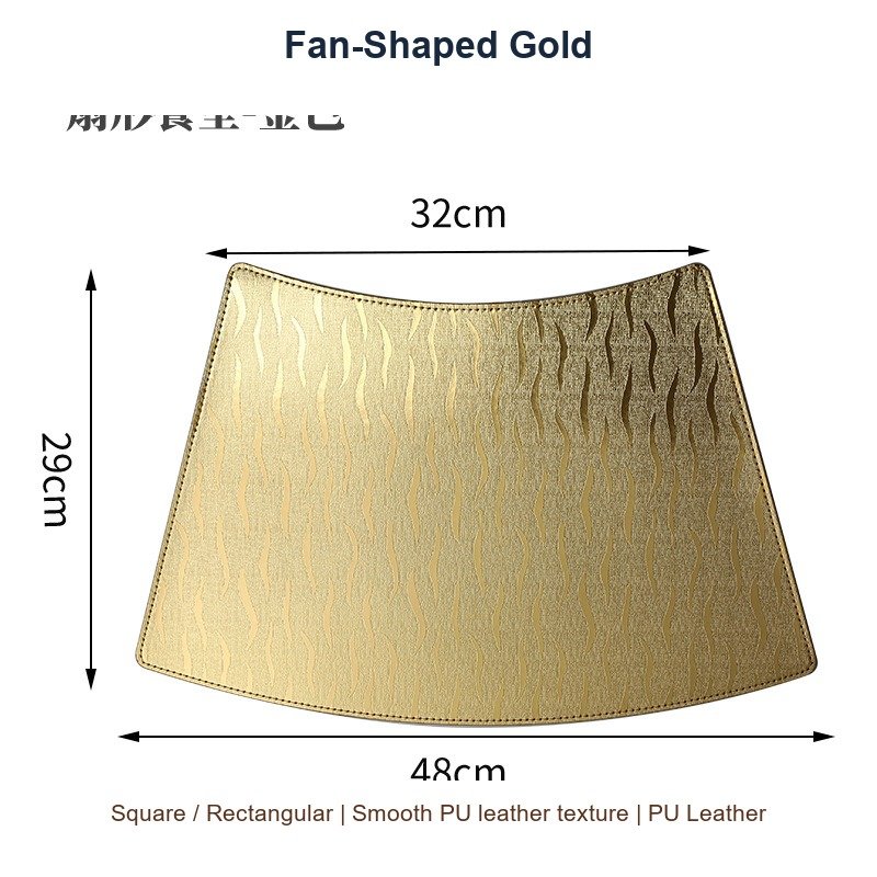 Fan-Shaped Gold SKU