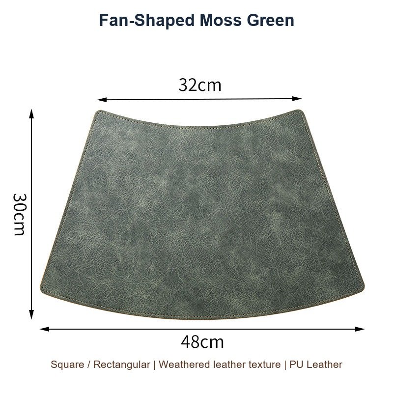 Fan-Shaped Moss Green SKU