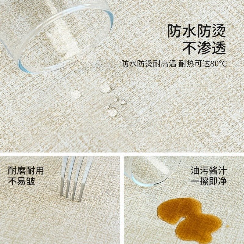 Custom Marble Texture Rectangular Leather Placemat detail