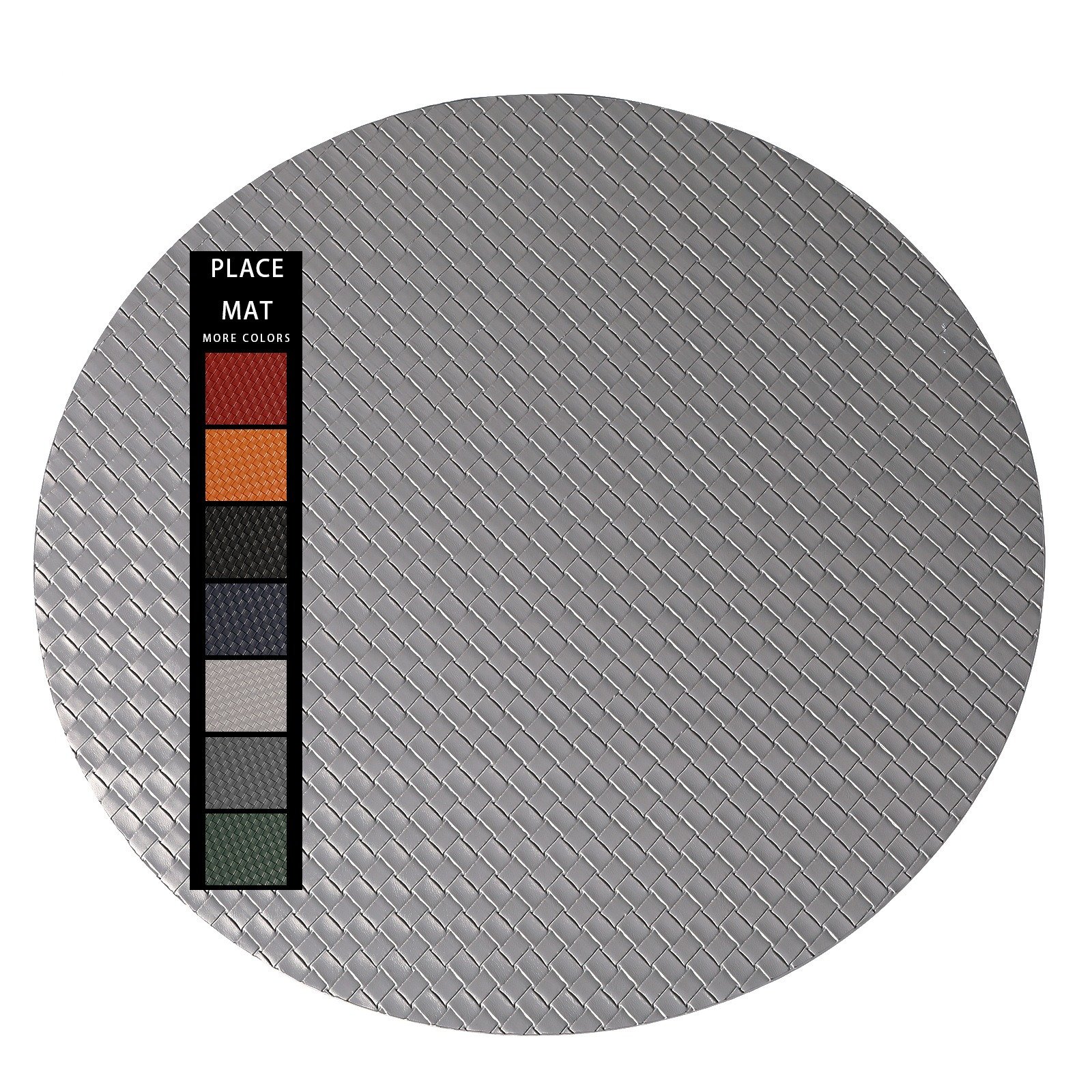 Custom Round Woven Dining Placemat