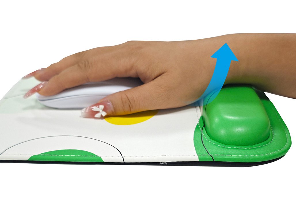 3-in-1 Leather Desk Pad Set with Wrist Supports product detail 3