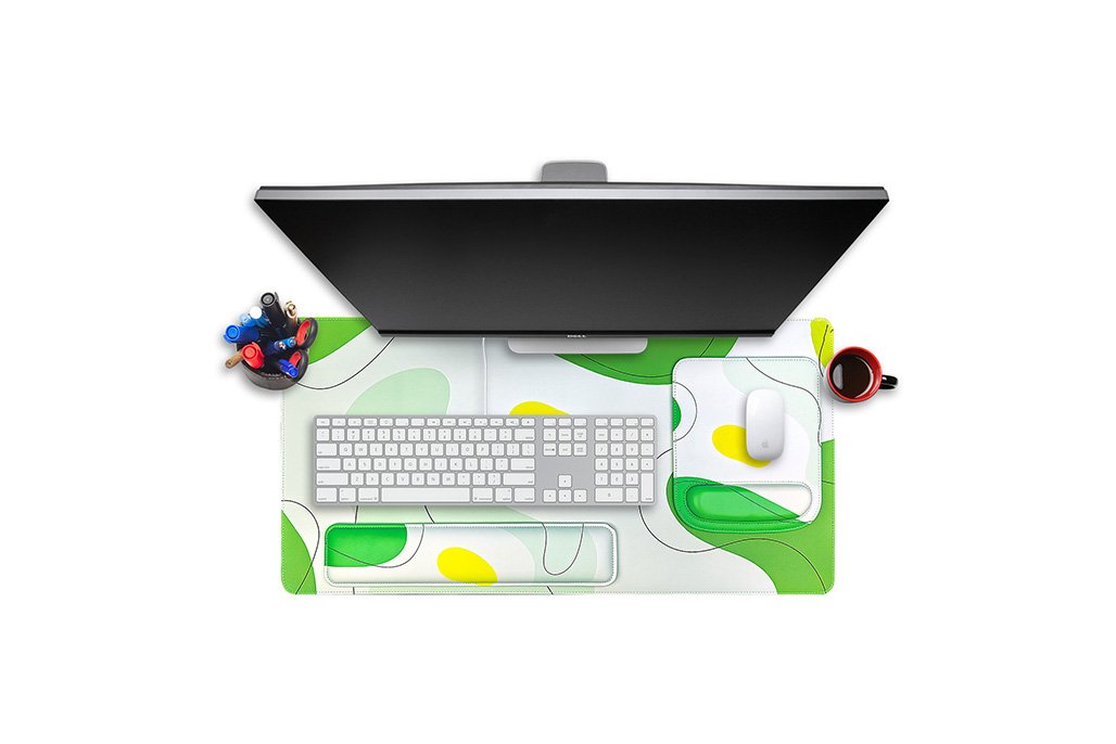 3-in-1 Leather Desk Pad Set with Wrist Supports product detail 6