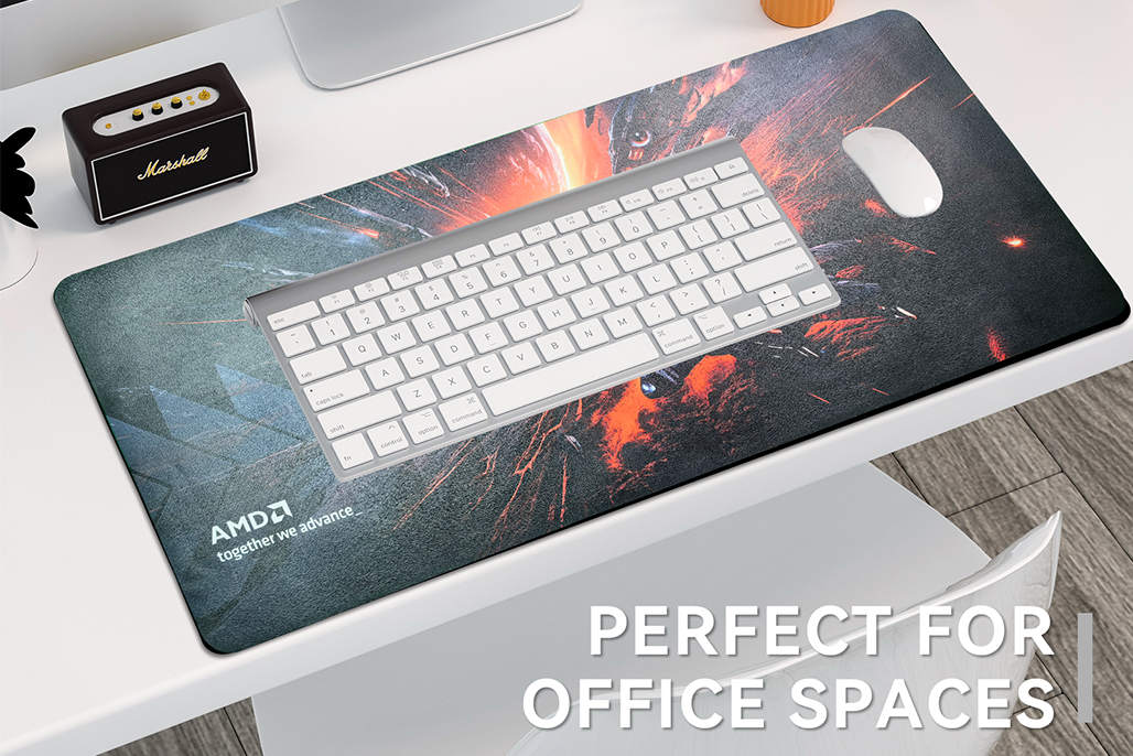 Anti-Slip Rubber Based Leather Office Desk Pad product detail 4