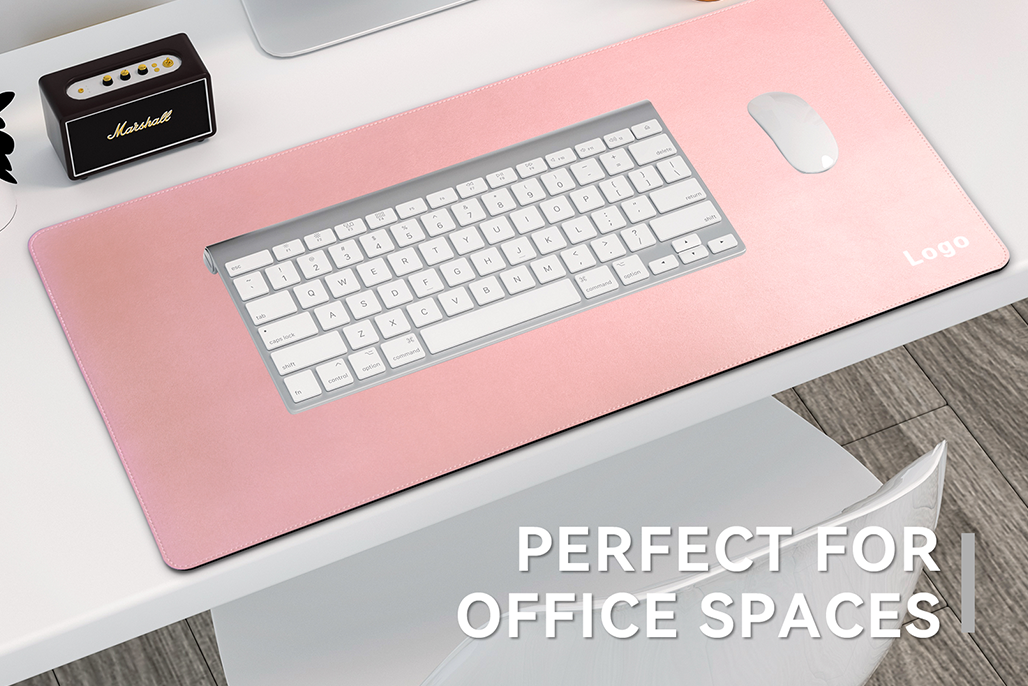 Custom Dual-Sided Waterproof Leather Desk Pad product detail 5