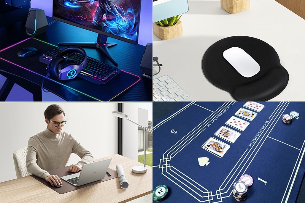 Custom Dual-Sided Waterproof Leather Desk Pad product detail 7