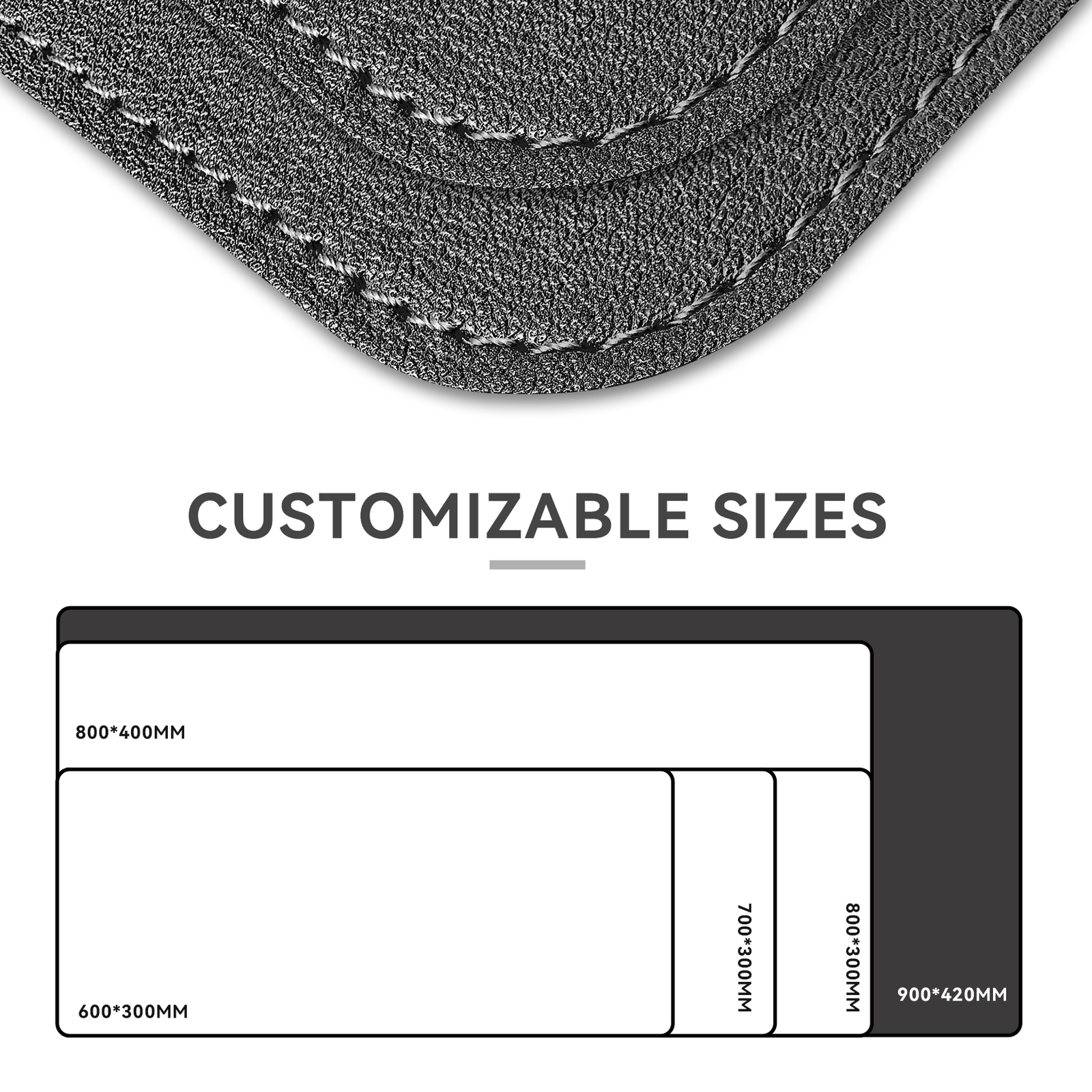 Custom Leather Desk Pad for Office Workstations