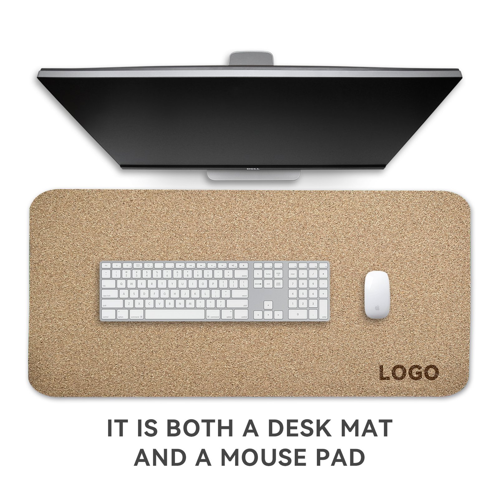 Natural Cork Desk Pad Writing Mat detail