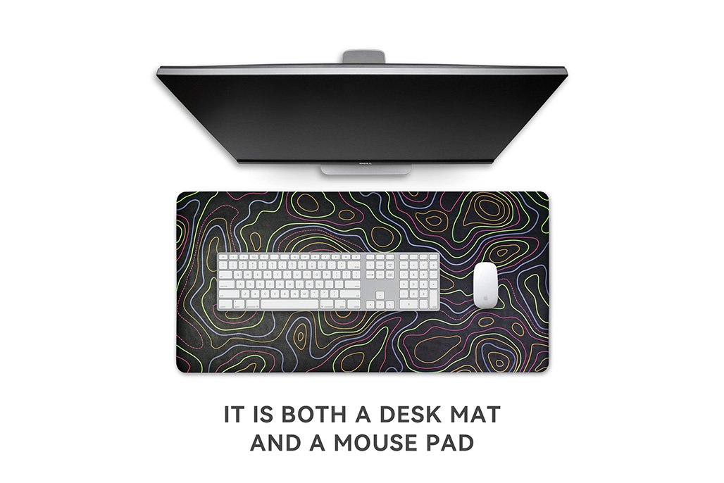 Premium PU Leather Desk Mat with Silicone Base product detail 6