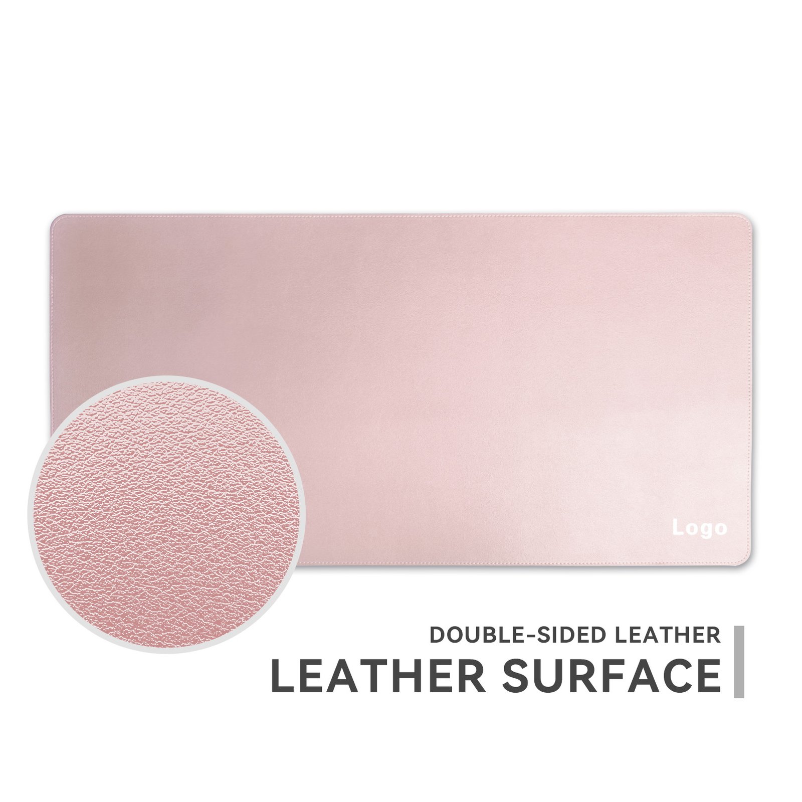 Waterproof Faux Leather Office Desk Pad detail