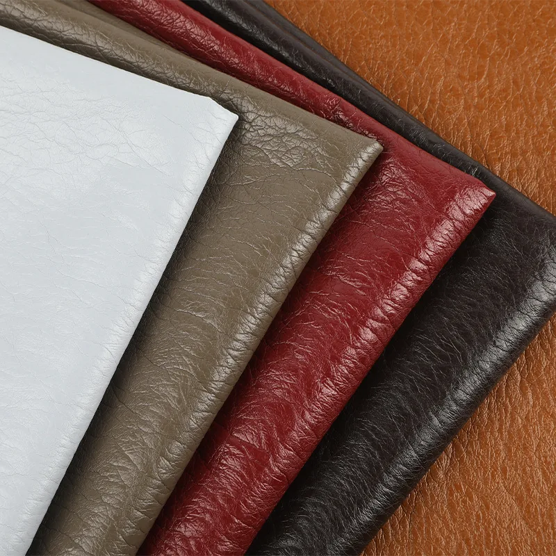 Protein Oil PU Leather material sample