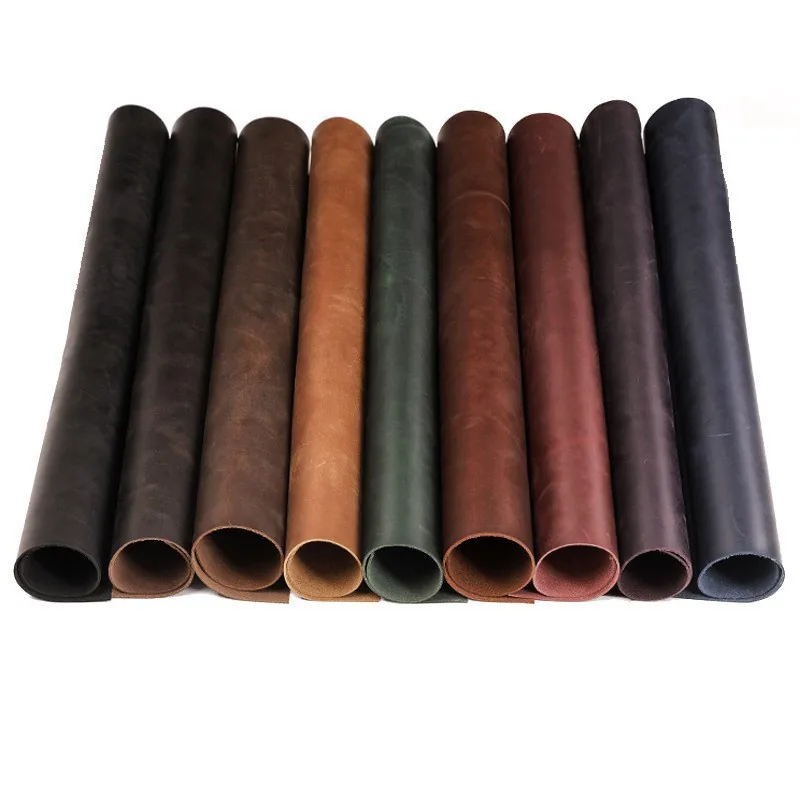 Vintage Genuine Leather material sample